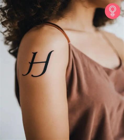 8 Stylish “H” Letter Tattoo Ideas With Meanings